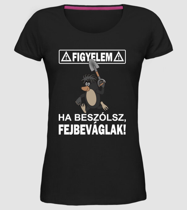  minta fekete pólón