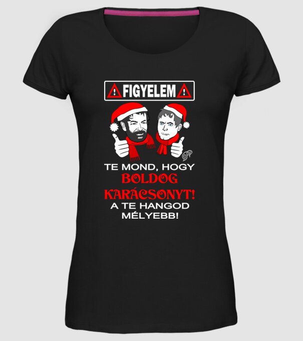  minta fekete pólón