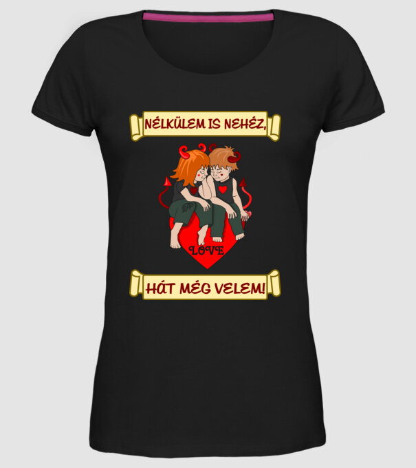  minta fekete pólón