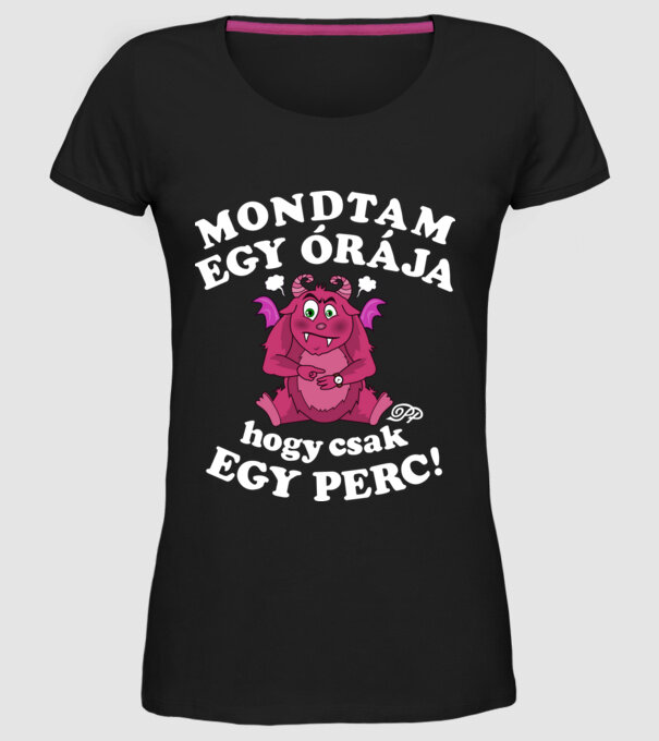  minta fekete pólón
