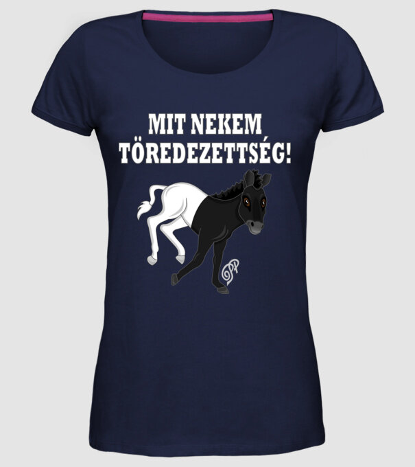  minta sötétkék pólón