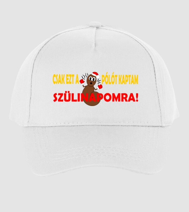  minta fehér pólón