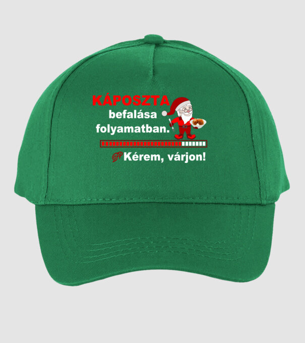  minta zöld pólón