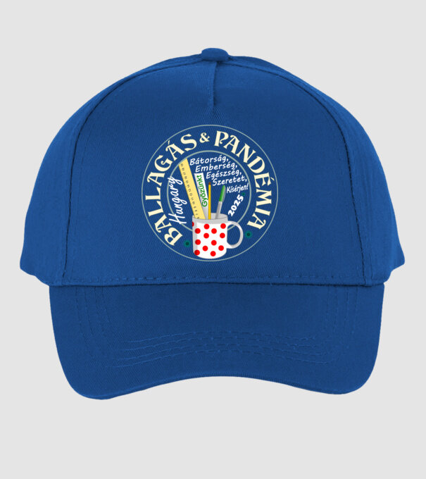  minta királykék pólón