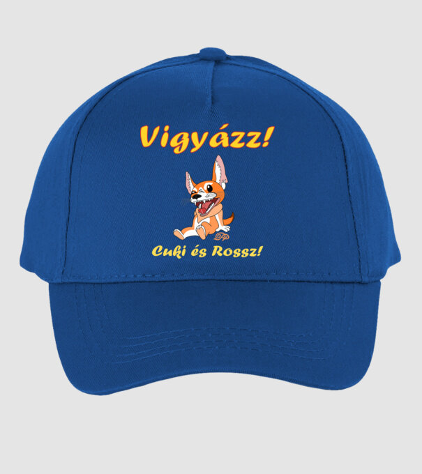  minta királykék pólón