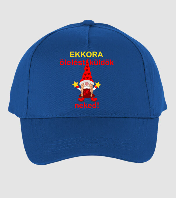 minta királykék pólón