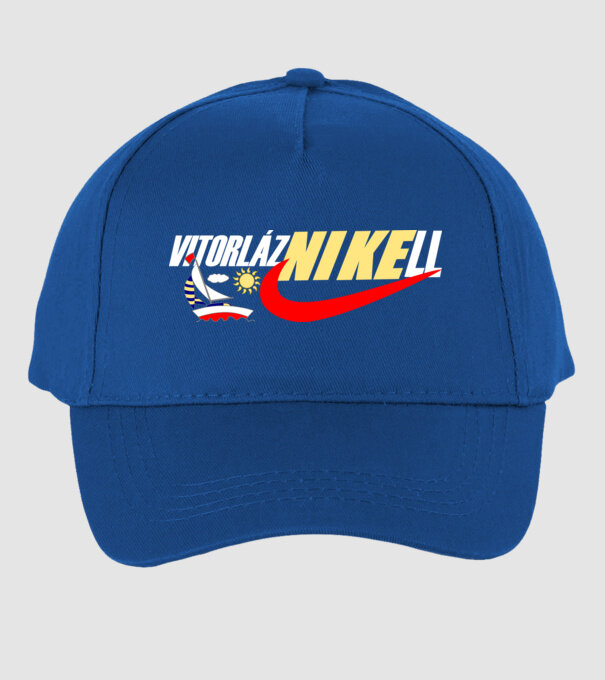  minta királykék pólón