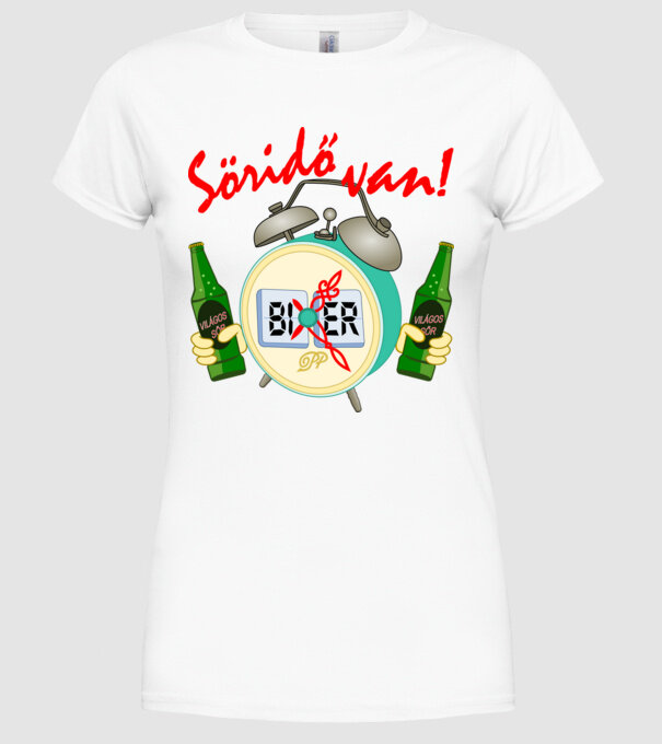  minta fehér pólón