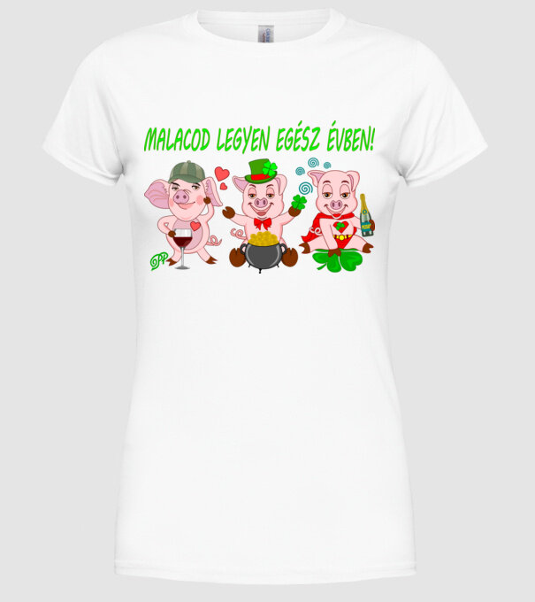  minta fehér pólón