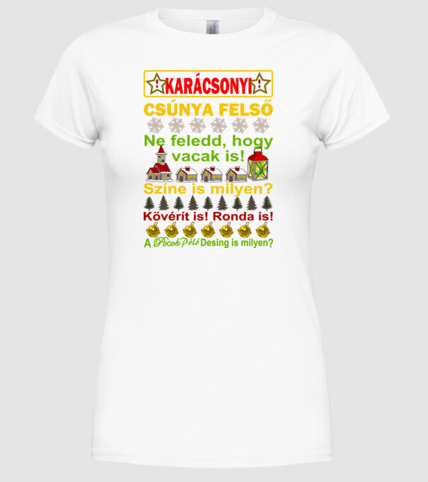  minta fehér pólón