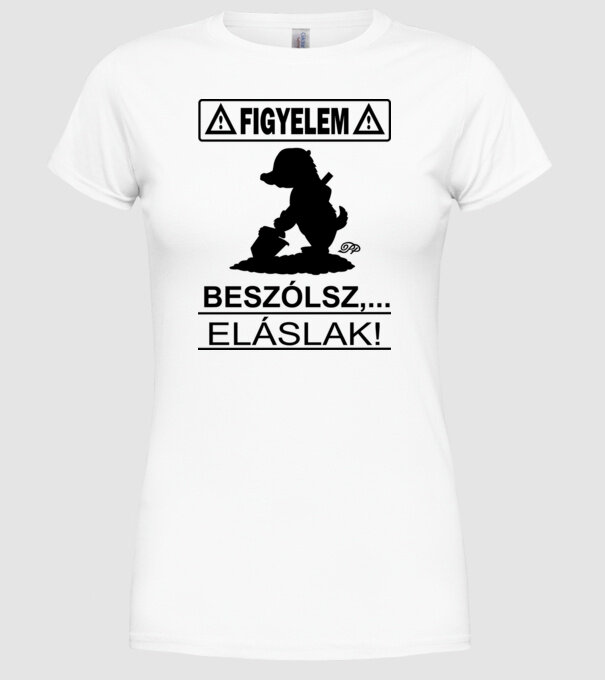  minta fehér pólón