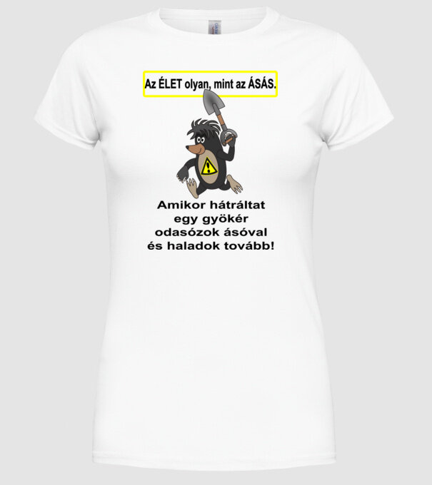  minta fehér pólón