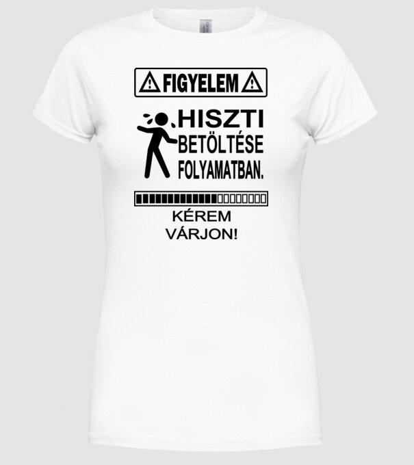  minta fehér pólón