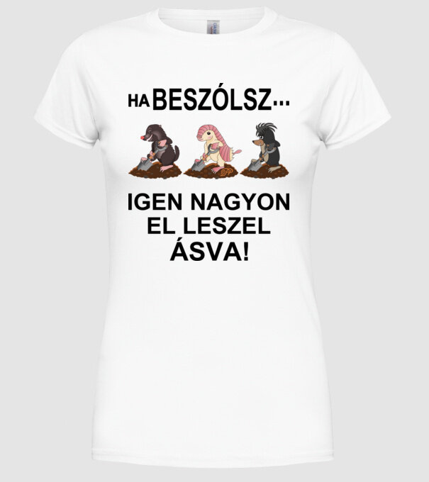  minta fehér pólón