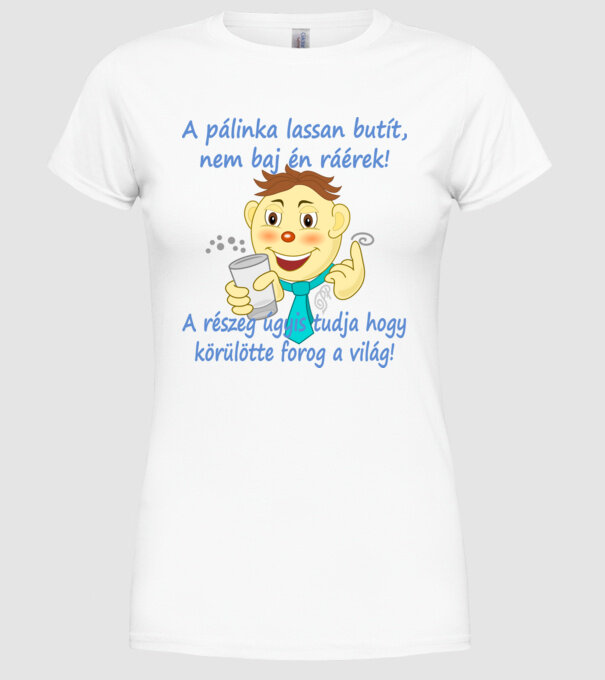  minta fehér pólón