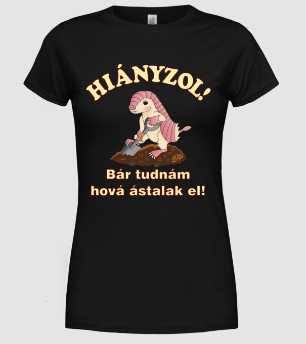  minta fekete pólón