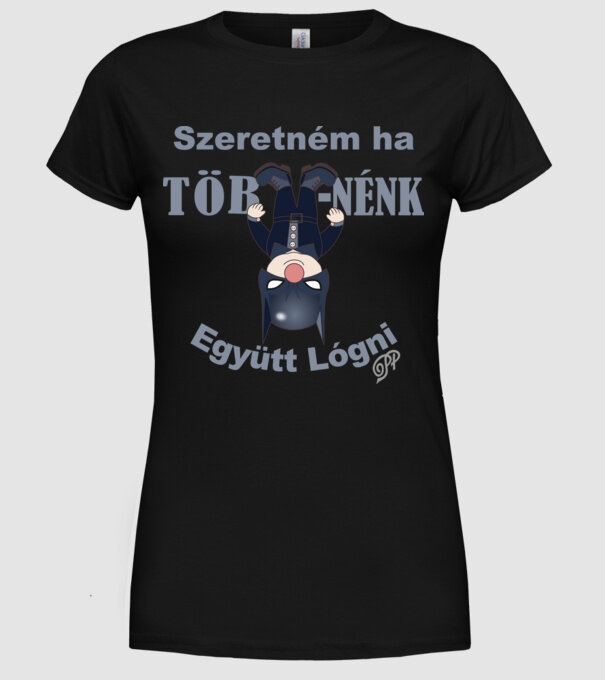  minta fekete pólón