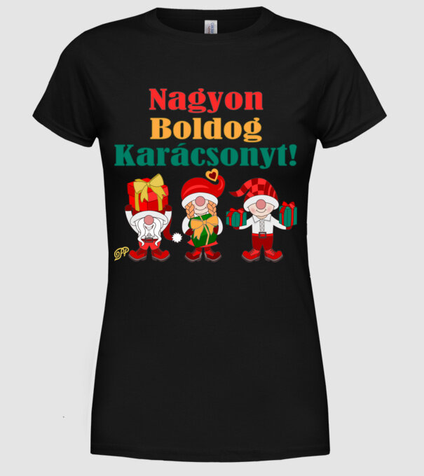  minta fekete pólón