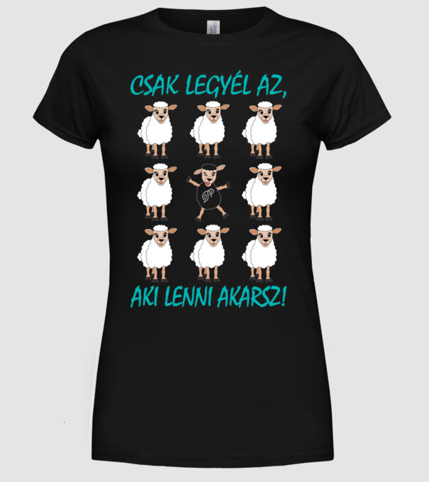  minta fekete pólón