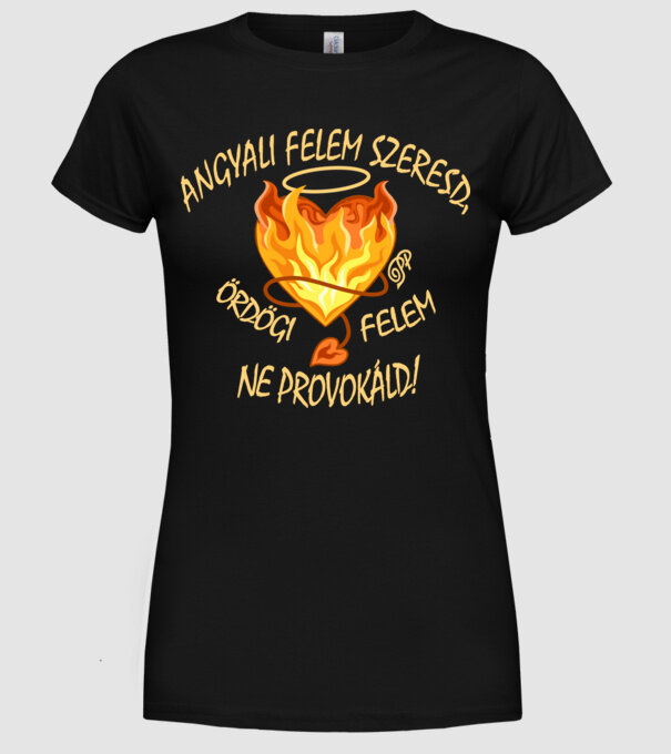  minta fekete pólón
