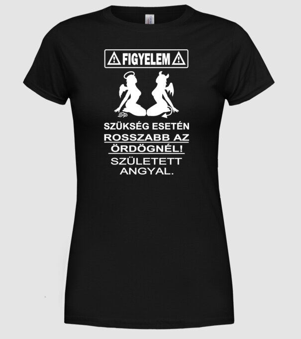  minta fekete pólón