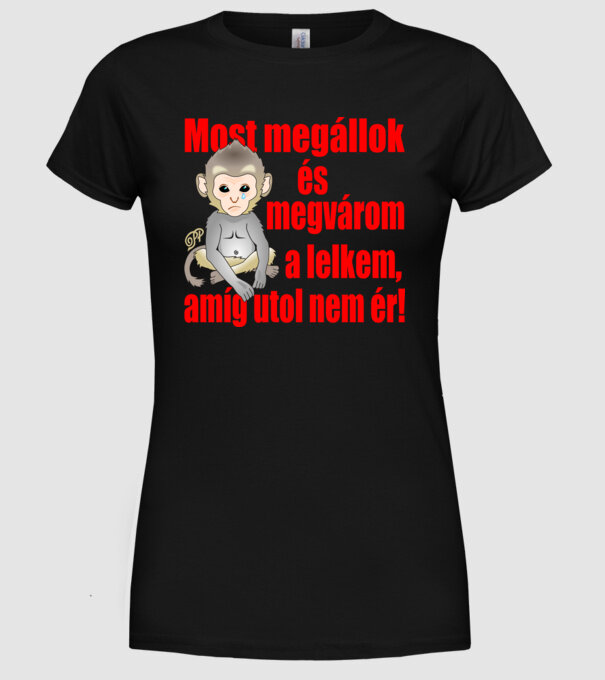  minta fekete pólón