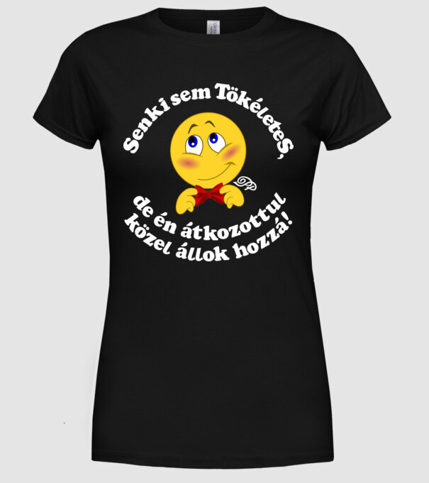  minta fekete pólón