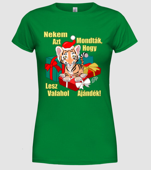  minta zöld pólón