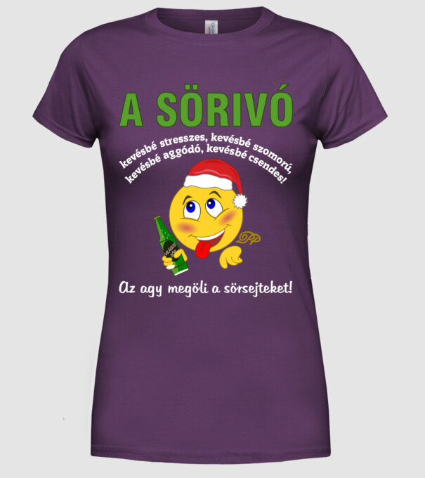  minta lila pólón