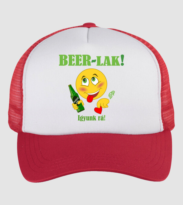  minta fehér/piros pólón
