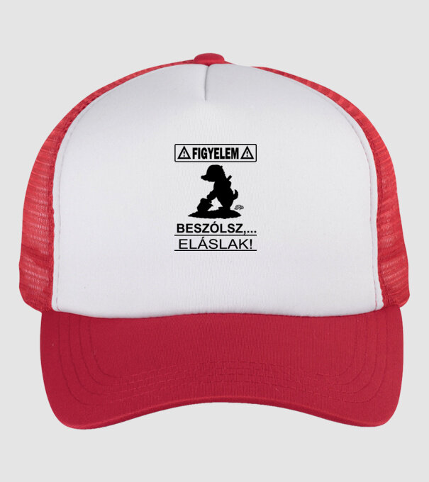  minta fehér/piros pólón