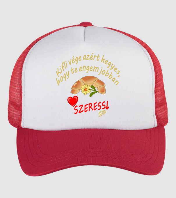  minta fehér/piros pólón