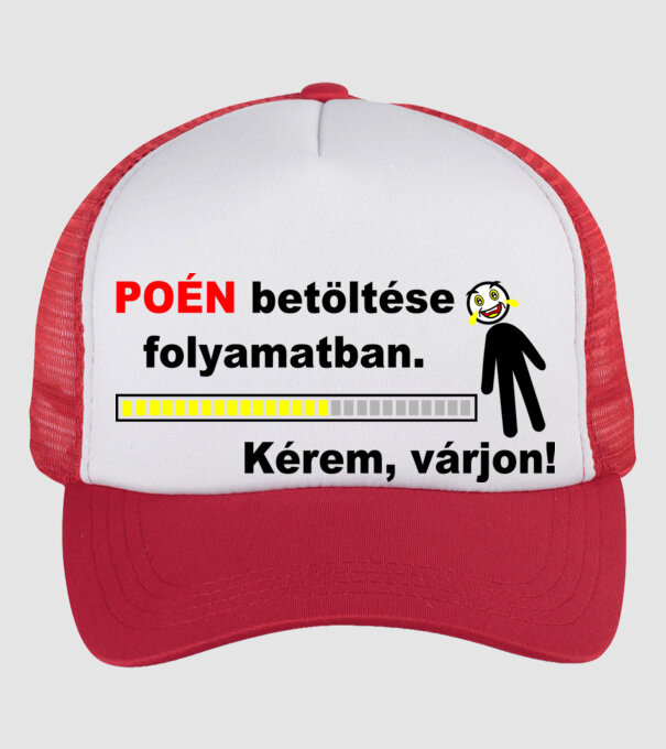  minta fehér/piros pólón