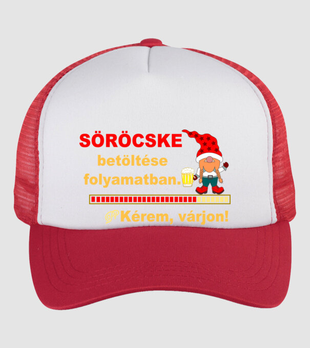  minta fehér/piros pólón