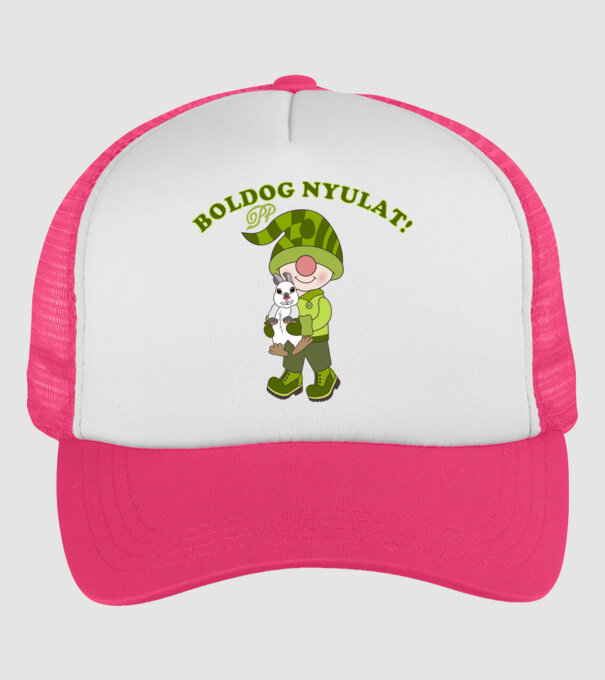  minta neonpink pólón