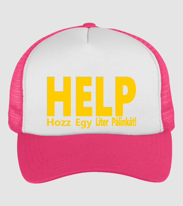  minta neonpink pólón