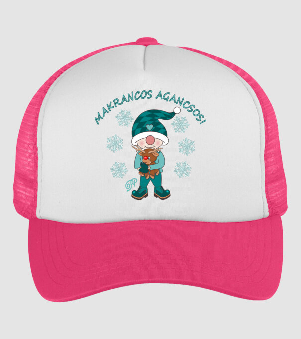  minta neonpink pólón