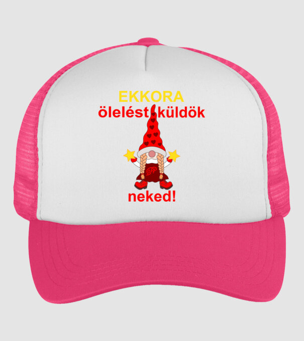  minta neonpink pólón