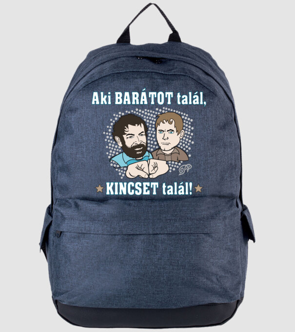  minta farmerkék pólón