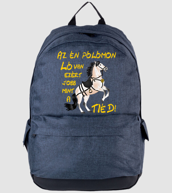  minta farmerkék pólón