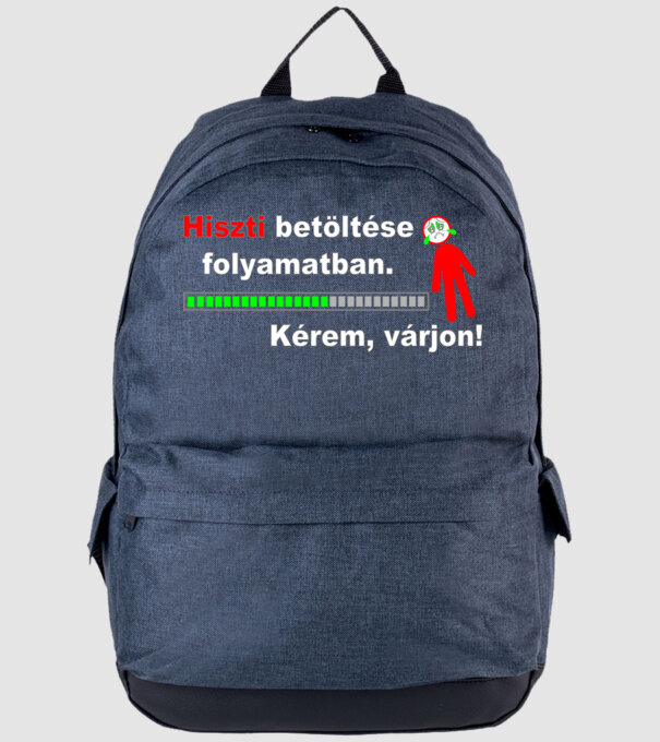  minta farmerkék pólón