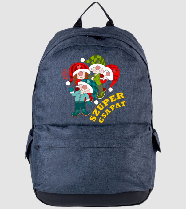  minta farmerkék pólón