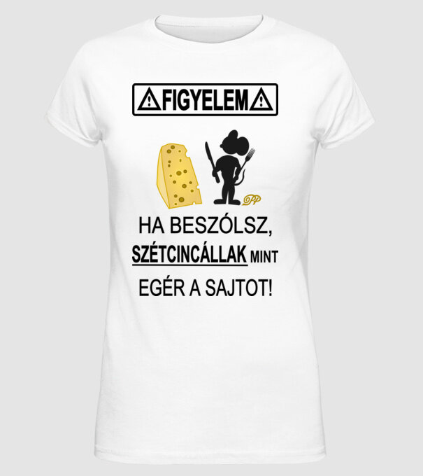  minta fehér pólón