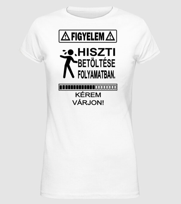  minta fehér pólón
