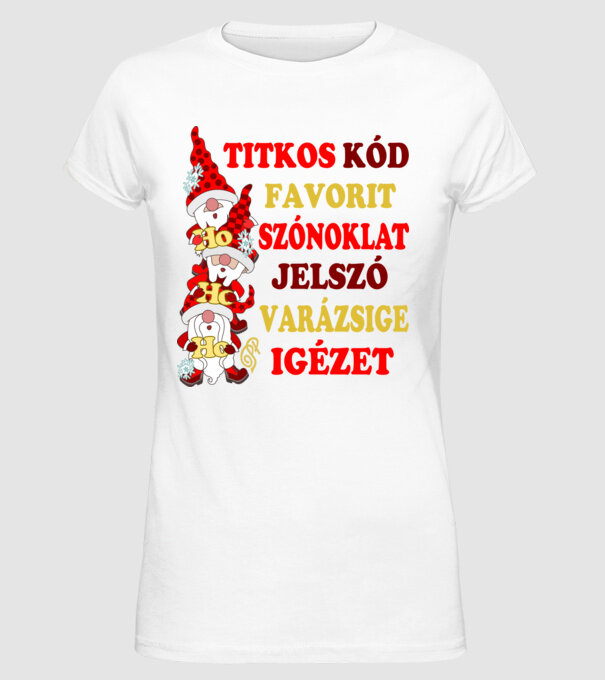  minta fehér pólón