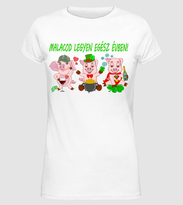  minta fehér pólón
