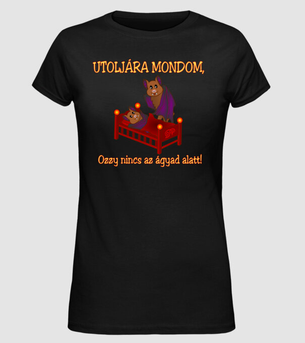  minta fekete pólón