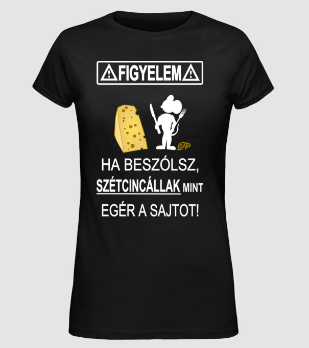  minta fekete pólón