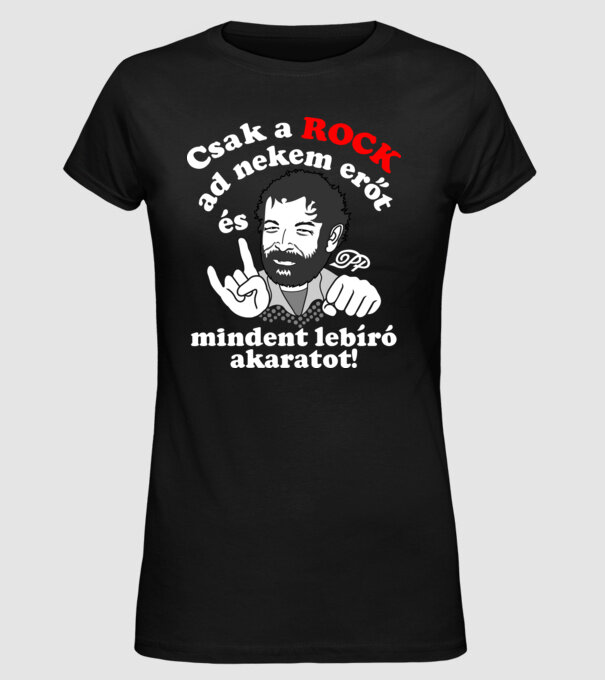  minta fekete pólón
