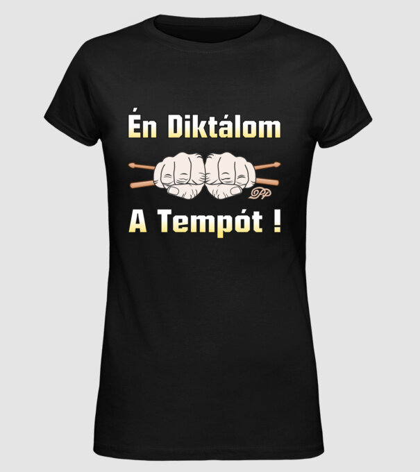  minta fekete pólón